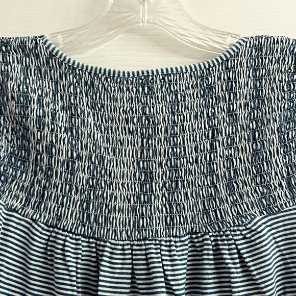 Jane & Delaney Blue & White Striped Tank Top XS - Picture 7 of 12